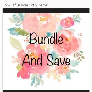 Bundle 2+ items and save 15%